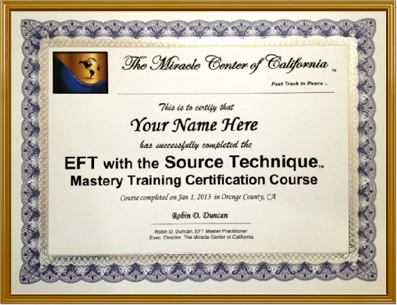 EFT Online Beg Mastery Training Course